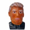 celebrity donald trump full head halloween party latex mask